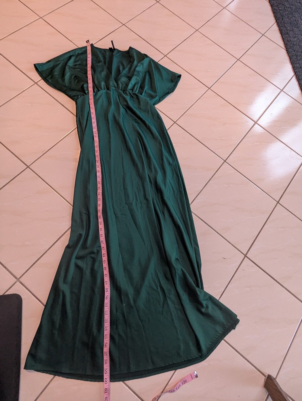 ICON Teal V-Neck Dress